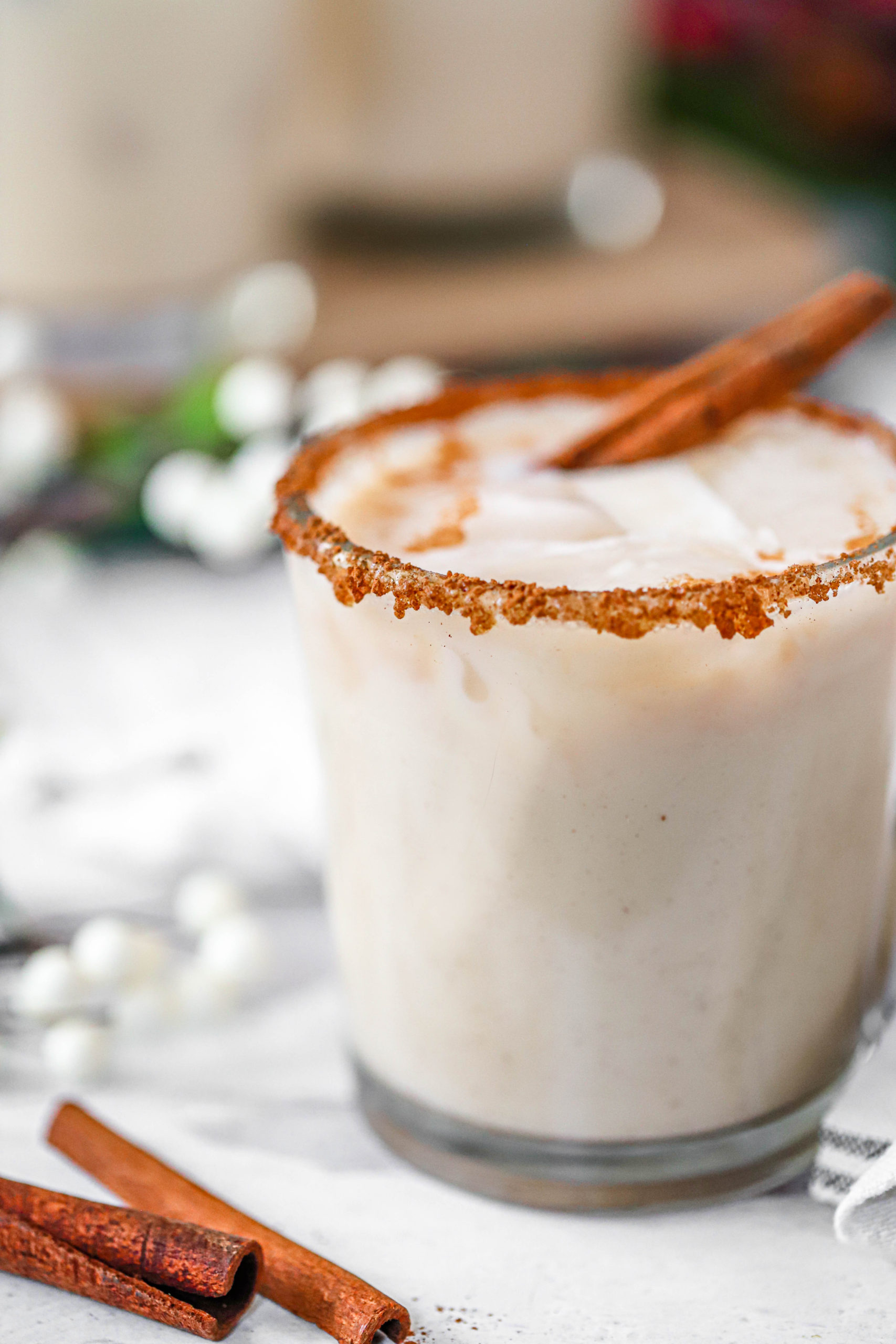 Fireball Eggnog - Shake Drink Repeat